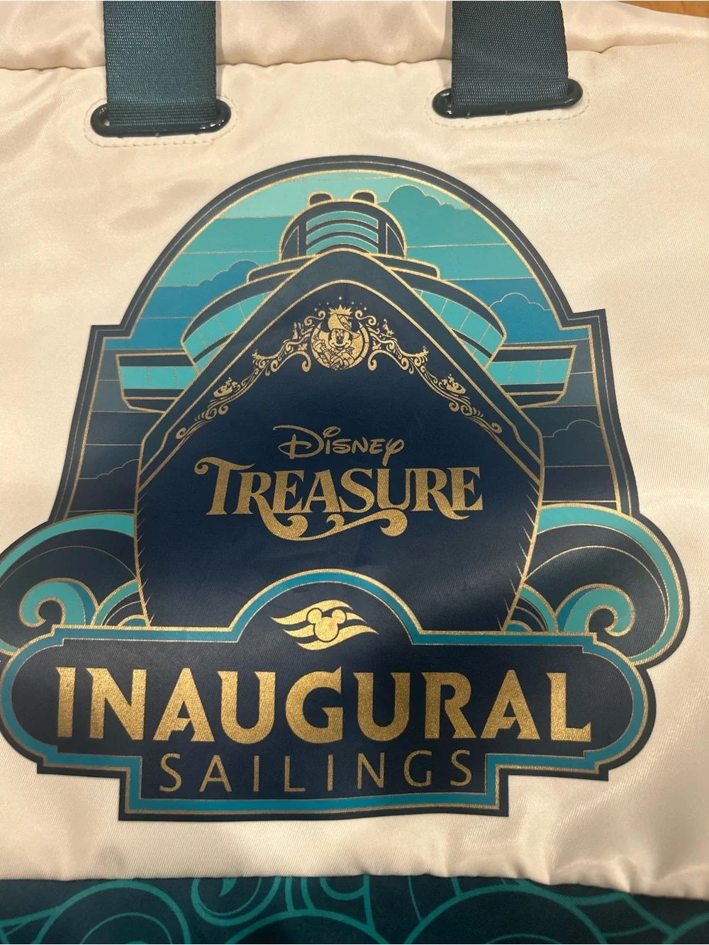 Disney Treasure Inaugural Sailings Bag/ Tote Castaway Club Back Pack